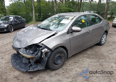 2014 Toyota Corolla Le Eco z USA, uszkodzony, nr VIN 2T1BPRHE0EC182515